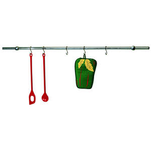 Kit debajo de la pared de 100 cm con acabado cromado para limpieza de desagües - Product Image 2