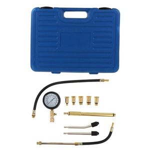 Medidor de pressão do motor a gasolina, ferramenta de inspeção para reparo de motocicletas, 0-300psi, testador de compressão automática - Product Image 1