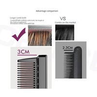 Brosse ionique électrique Portable pour cheveux, peigne de pulvérisation de vapeur à chargement USB, peigne de Massage du cuir chevelu, outil de coiffeur