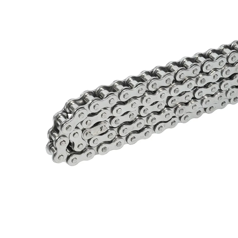 Long Service Life Not Easily Broken Custom Industrial Roller Chain Stainless Steel Single Drive Chain