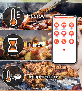 Meilleure vente <span class=keywords><strong>sonde</strong></span> étanche <span class=keywords><strong>cuisine</strong></span> bluetooth sans fil Smart Food Thermomètre Bbq grill numérique Thermomètre à viande pour la cuisson - Product Image 6