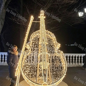 Outdoor Music Themed Motif Lighting for Resorts Christmas Villages Event Plazas Malls and Public Holiday Displays - Product Image 5