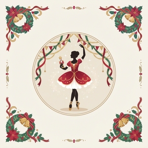Juego de Mahjong de Lujo Portátil de <span class=keywords><strong>3</strong></span> Capas, en Acrílico Morado, con Diseño de Cascanueces, Moderno, para Entretenimiento en Clubes Nocturnos, Miss Christmas American - Product Image 5