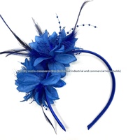 Serre-tête artisanal en plumes pour femme, idéal pour les fêtes, les spectacles, les carnavals et comme accessoire de coiffure de mariée