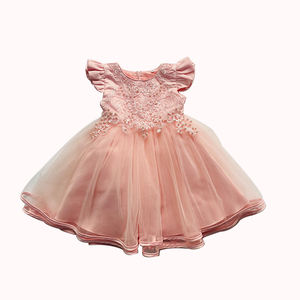 Vestidos de Princesa de Verano Shelmin para Bebé, Encaje Sólido, Diseño Calado, Sin Mangas, 3 Colores, Vestido para Niña - Product Image 6