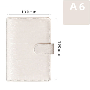 Clips de reliure à anneaux spirales personnalisés A4 A5 A6, classeur économique, organiseur en cuir Filofax, agenda, calendrier <span class=keywords><strong>2021</strong></span>, carnet - Product Image 4