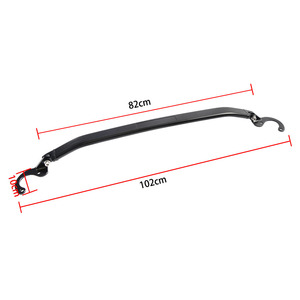 Xuzhong Strut <b>Bar</b> Rsb 1009 Black And Silver For Honda Civic EK Front Rear Suspension Upgrade Part - Product Image 2