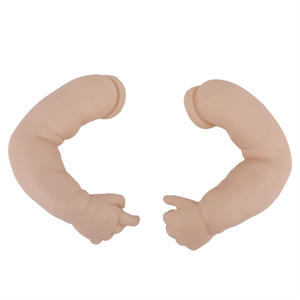 Piezas de Vinilo de Silicona Suave sin Pintar de Alta Calidad, Moldes para Manualidades, Kits de Muñecas Bebés <span class=keywords><strong>Reborn</strong></span> - Product Image 4