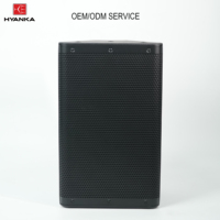 Enceinte active HYANKA HPS-LSA-10A 10'' en plastique 400W Classe H 119dB SPL avec entrée XLR et DSP