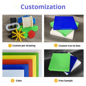 Placas esparcidoras de estabilizador de seguridad para grúas más pequeñas, excavadoras, perforadoras de hormigón, procesamiento de corte personalizado de plástico PE - Product Image 3