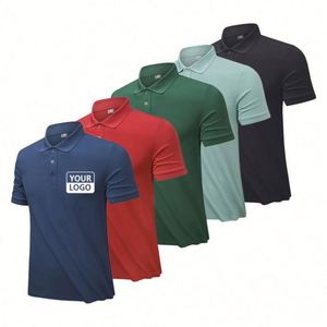 Camisetas de Golf de Poliéster con Logotipo Personalizado, Camisetas Polo Dry-Fit para Hombre - Product Image 5
