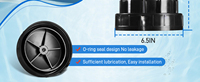Couverture de chlorinateur Pomeade pour distributeur automatique Hayward CL200/CL220, matériau ABS, longue durée de vie, sans fuite, installation facile