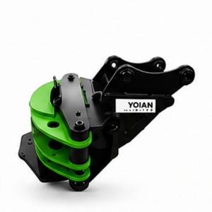 Mini Excavator <b>Hydraulic</b> Tree Shears Forestry Wood Tree <b>Cutter</b> - Product Image 1
