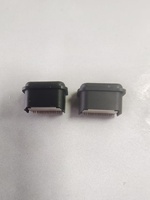 Connecteur femelle USB Type-C 24 broches SMT en acier inoxydable 3A étanche 0,5m 30V pour chargeur de téléphone portable et équipement industriel