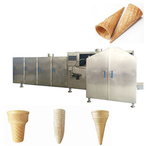Máquina Automática para Hacer Conos de Waffle de Azúcar Enrollados de Gran Tamaño, Máquina para Hacer Conos de Helado Crujientes, Laminadora de Masa para Conos de Huevo - Product Image 2