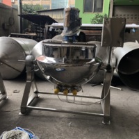 Huashang Custom SUS304 RVS Jacket Kettle Batchkookmachine voor sauzenproductie fabriek Jacket Kettle