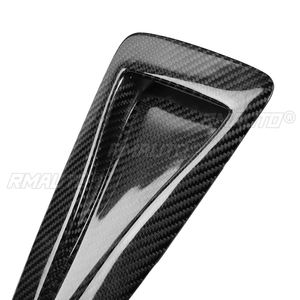 2 Piezas de Rejillas de Ventilación para Capó de Coche de Fibra de Carbono Real, Piezas de Repuesto Modificadas, Cubierta de Entrada de Aire para Nissan GTR R35, Estilo Automotriz - Product Image 4