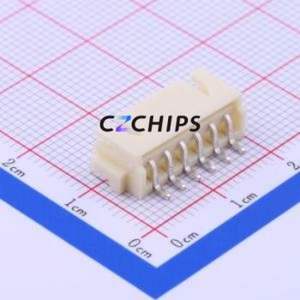 S6B-XH-SM4-TB(LF)(SN) Wire-to-Board Pin Header SMD,P=2.5mm,Horizontal Mount Connector 1x6P 2.5mm Horizontal Mount XH - Product Image 2