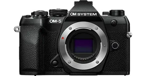 Appareil photo hybride OM System OM-5 Mark II noir et argent avec objectif 12-45mm F/4 Pro et objectif 14-150mm F/4-5.6 II 4K OM System OM - Product Image 5