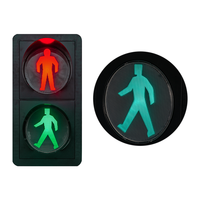 Feu de signalisation piétonnier LED haut de gamme à très faible consommation d'énergie, lampe de sécurité routière fiable pour les routes urbaines