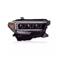 Phare de voiture pour Tacoma 2016-2020 12V, nouveau projecteur LED 6000K avec lentille et feux de jour DRL, accessoires automobiles