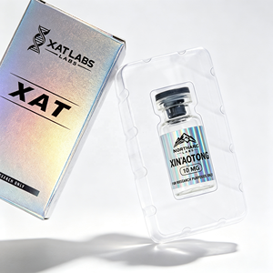Ensemble d'emballage personnalisé écologique et étanche pour flacons de peptides 2ml 5ml 10ml, avec étiquettes, boîtes en papier, impression de logo et rouleaux d'autocollants en vinyle pour alcool - Product Image 2