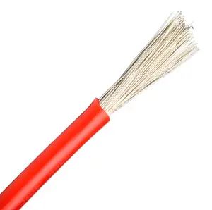 UL3239 Flexible Silicone Heater Cable High Voltage Tinned Copper Wire High Temperature Heating Cable