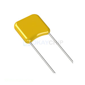 ช่องทางผู้ผลิตผ่านรู CKR04BX820KM รัศมี82 pF MR est. เรลตัวเก็บประจุเซรามิก - Product Image 1