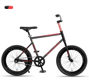 Bicicleta sin cola con cuadro de acero de alto carbono, rueda de 20 pulgadas, horquilla rígida sin suspensión, capacidad de carga de 150 kg, para uso en carretera y saltos en tierra. - Product Image 3