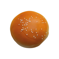 Offres Spéciales personnalisé décompression artefact simulation nourriture jouer évent croissant anti-stress PU mousse spongieux pain presser jouet