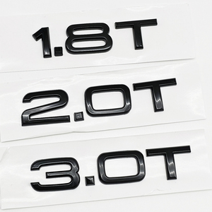 Emblema 3D in ABS Cromato <span class=keywords><strong>Nero</strong></span> con <span class=keywords><strong>Logo</strong></span> 1.8T 2.0T 3.0T, Adesivo per Auto <span class=keywords><strong>Audi</strong></span> A1 A2 A3 A4 A5 A6 A7 S3 S4 S5 S6 RS TT, Accessori - Product Image 5