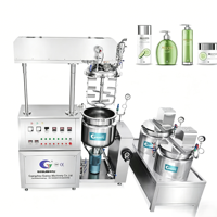 Homogénéisateur sous vide pour la fabrication de produits, émulsifiant de lotion, machine à émulsionner, cuve mélangeuse, pompe à engrenages SUS 304/316, capacité 230L