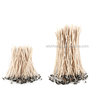 <span class=keywords><strong>Bougie</strong></span> Mèches-cire de soja naturelle 3,5-100 mèches de <span class=keywords><strong>bougie</strong></span> respectueuses de l'environnement - Product Image 1