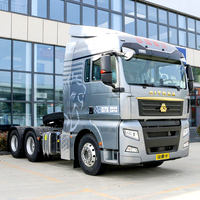 Truk Traktor Sinotruk Bekas 6x4 420 hp Diesel 10 Roda Prime Mover untuk Penjualan Pasar Afrika