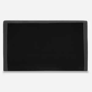 Meubles de maison modernes, lit double à plateforme basse en bois massif, cadre de lit Queen King avec tête de lit rembourrée - Product Image 5