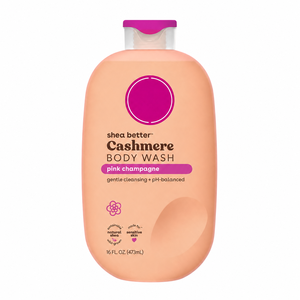 Gel Douche Hydratant au Cachemire Shea Better, pH Équilibré, Nettoyage Doux pour Peaux Sèches et Sensibles, 4 Parfums au Choix - Product Image 3