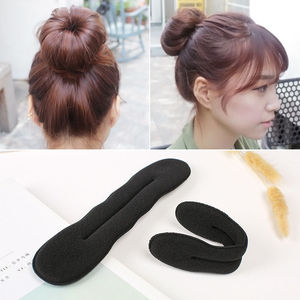 Femmes Magic Hair Styling <span class=keywords><strong>Chignon</strong></span> Épingles À Cheveux Twist Styling Hairdisk Meatball Head Clip En Caoutchouc Accessoires pour Tresser La <span class=keywords><strong>Mousse</strong></span> De Cheveux - Product Image 3
