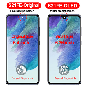 Originale per <span class=keywords><strong>Samsung</strong></span> <span class=keywords><strong>S21</strong></span> <span class=keywords><strong>FE</strong></span> 5G Display Touch Screen gruppo digitalizzatore garanzia di 1 anno per G990B G990U G990W modelli - Product Image 2