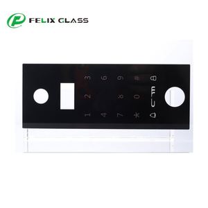 แผงกระจกผ้าไหมสีดำพิมพ์ลาย OEM ตามสั่ง - Product Image 5