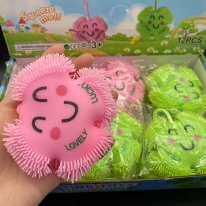 Juguetes Elásticos de Peluche con Forma de Trébol de Cuatro Hojas con Luz LED, de TPR, de Rebote Lento, para Aliviar el Estrés, de Venta Caliente, de la Fábrica HAPU - Product Image 4