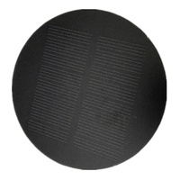 Panel Surya Pcb Mini Laminasi PET Bulat Diameter 80Mm Murah untuk Lampu Kecil