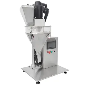 pellets dry powders Pouch Packing Machine Automatic tabletop 1-100g auger powder filler bottle bag filling machine