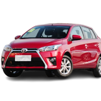 Toyota Yaris Vitz Vios 1.3L Gasolina Automático FWD LHD Coche Usado Bajo Kilometraje Sin Accidentes Precio Económico Nigeria África