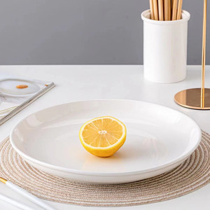 Grandi Piatti in Porcellana Lavabili in Lavastoviglie, Vassoi Bianchi in Ceramica per Servire Pasta e Piatti Vari per Feste e Ristoranti - Product Image 2