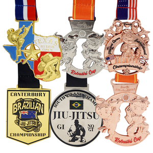 Saint benoît médailles religieuses de saint <span class=keywords><strong>michael</strong></span> médaille en nid d'abeille présentoir trophées en bois médailles et plaques - Product Image 4