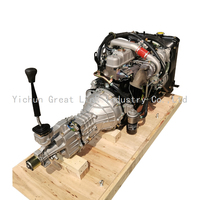 Brand New 4JB1T Diesel Turbo Engine with Gearbox 2.8L 100HP 68KW Bench Tested for JMC Pickup SUV 4*2 4*4 In Stock