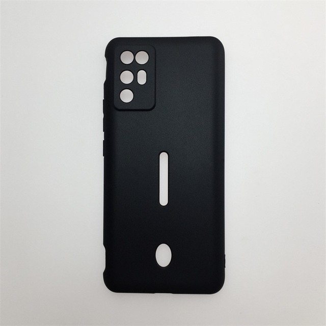 Manufacturer Wholesale Matte TPU Cases Soft Frosted Back Cover Silicone Mobile Phone Case for ZTE Nubia Red Magic 6R Black