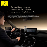 Baseus PrimeTrip C03sPro Chargeur de voiture sans fil magnétique d'occasion 95% neuf avec support de charge 15W compatible avec plusieurs modèles de voitures