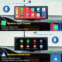 Lecteur de voiture 10,26 pouces, écran Carplay, lecteur Android, Android Auto, lecteur DVD de voiture