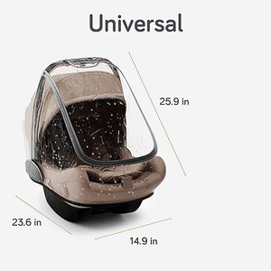 Funda impermeable transpirable para asiento de coche, accesorios de viaje para bebés, accesorios para cochecito de bebé, funda protectora contra la lluvia para asiento de coche. - Product Image 6